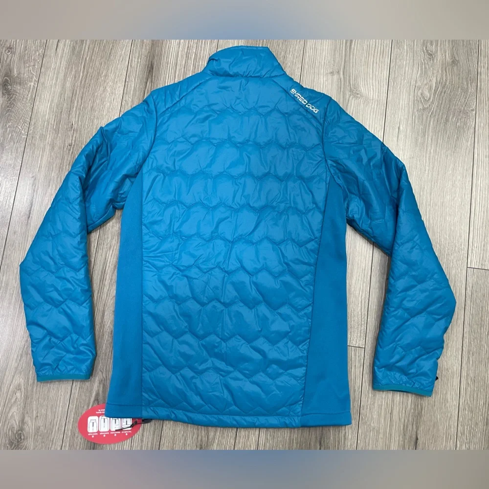 Shred Dog Snow Jacket Insulator Deep Glacier Blue Sz 16 NWT